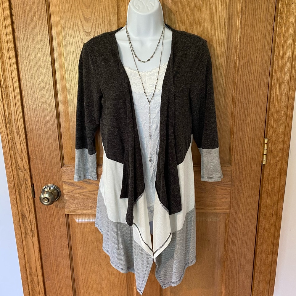Waterfall cardigan